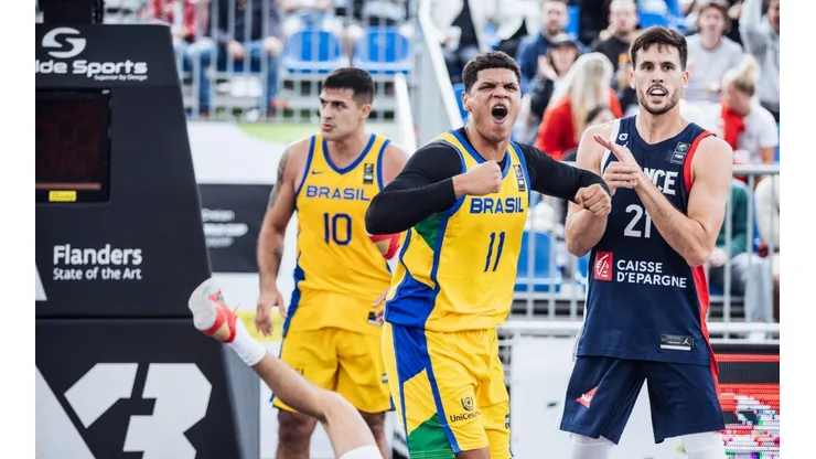 Brasil x França - Foto: FIBA 3×3