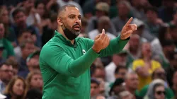 Maddie Meyer/Getty Images/ "Vamos trazer a série de volta para San Francisco", promete o técnico dos Celtics após derrota desta terça.