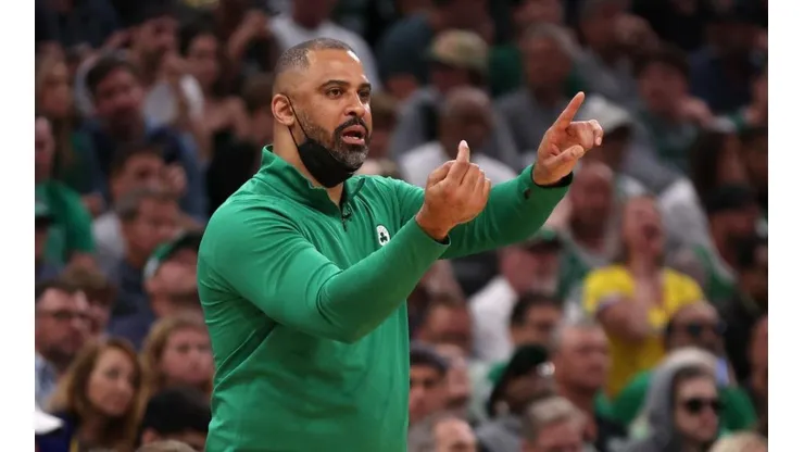 Maddie Meyer/Getty Images/ "Vamos trazer a série de volta para San Francisco", promete o técnico dos Celtics após derrota desta terça.