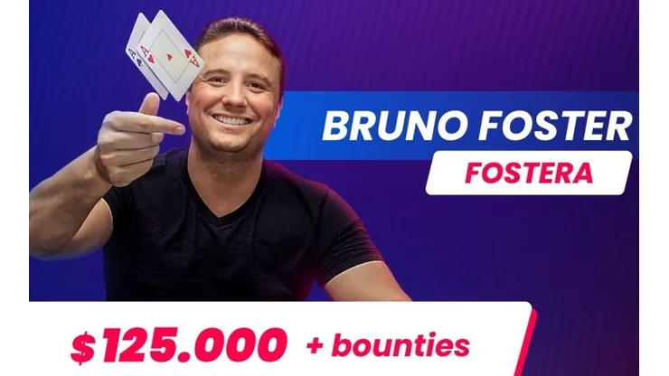 Bruno Foster venceu torneio de poker online e recebeu bela forra (Foto: Divulgação/WPT Global)