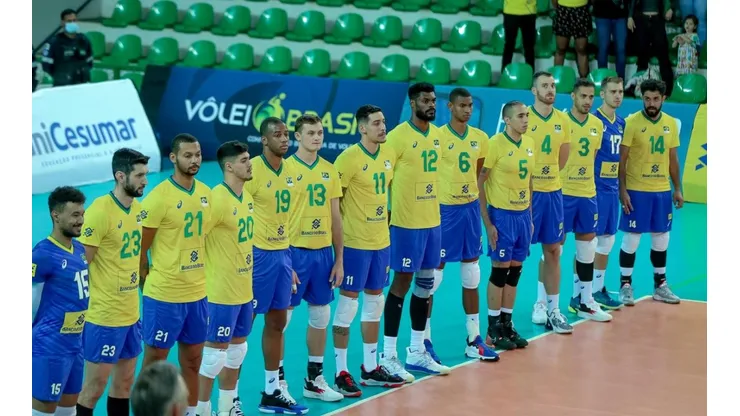 Brasil faz amistoso contra o Japão — Foto: Patricy Albuquerque/Inovafoto/CBV