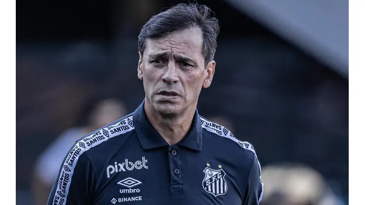 Foto: Raul Baretta/AGIF - Bustos reclamou das decisões da arbitragem no jogo contra o Palmeiras