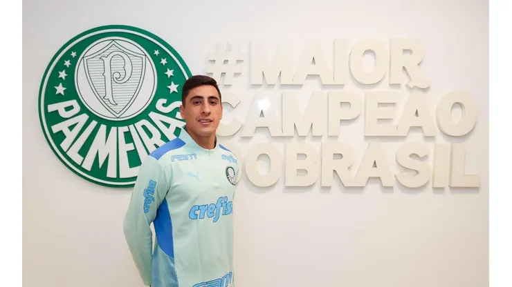 Foto: Palmeiras | Merentiel só poderá estrear em julho, após a abertura da janela de transferências brasileiras