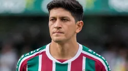 Germán Cano fez o gol do empate do Fluminense contra o Palmeiras (Foto: Robson Mafra/AGIF)