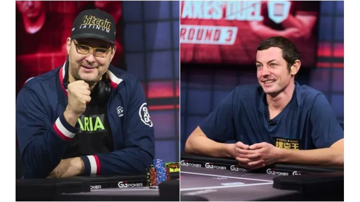 Phil Hellmuth e Tom Dwan vão se enfrentar pela terceira vez (Foto: PokerGo)