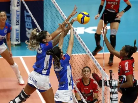 Confira onde assistir AO VIVO o duelo entre Sesi Bauru x Minas pela Superliga Feminina
