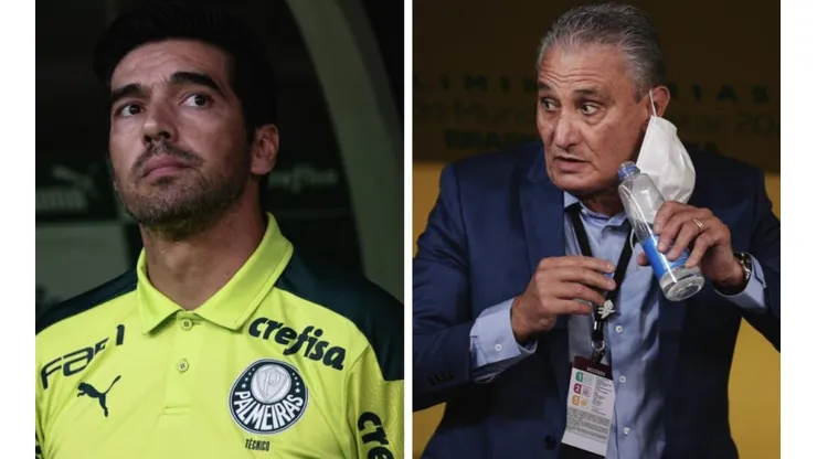 Fotos Abel Ferreira e Tite: Ettore Chiereguini/AGIF