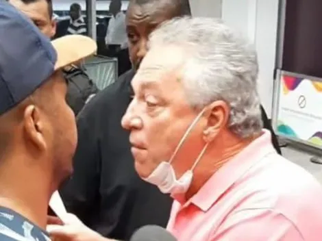 Abel e Felipe Melo são acuados e sofrem com torcedores do Flu no Galeão; assista