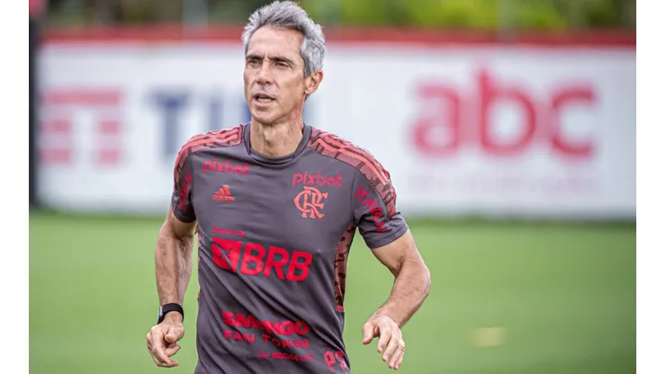Paula Reis/Flamengo - Paulo Sousa dá voto de confiança em escalação no Flamengo