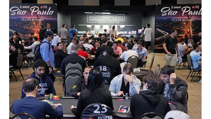 Salão do BSOP em São Paulo (Foto: BSOP)