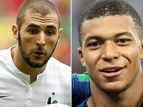 Benzema manda recado a Mbappé, alvo do Real Madrid no mercado da bola
