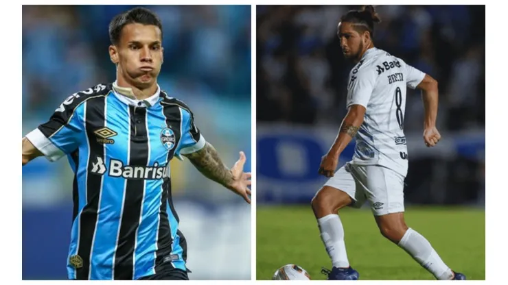 Foto: Montagem de Lucas Uebel/Grêmio FBPA - Ferreira e Benítez vão perder Grenal pelo Gauchão no próximo dia 26