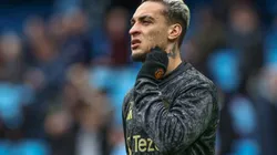 Antony em partida pelo Manchester United Foto: Iconsports