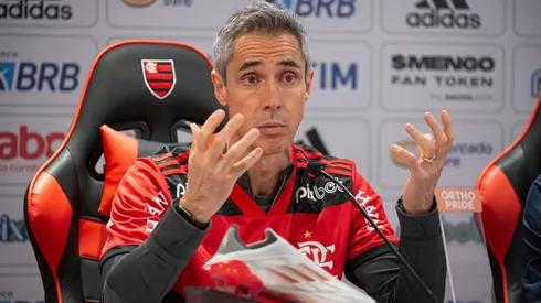 Alexandre Vidal/Flamengo - Paulo Sousa tem recebido críticas de parte da torcida
