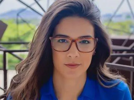 Renata Silveira é a primeira mulher a narrar uma partida de futebol na TV Globo