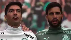 Foto: Reprodução/WhatsApp - Vídeo de Abel e delegação inteira do Palmeiras vazou na rede e virou piada aos torcedores rivais