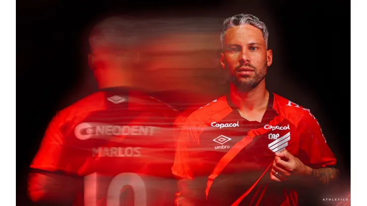 Foto: José Tramontin/athletico.com.br - Marlos chamou a responsabilidade e diz que veio ao Athletico para contribuir com títulos