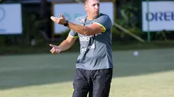 Eduardo Oliveira comandou o treinamento (Foto: AssCom Dourado)