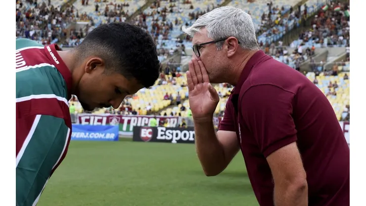 Foto: MAILSON SANTANA/FLUMINENSE FC - Odair Hellmann aproveitou experiência de treinar o Flu para indicar Gabriel Teixeira ao Al Wasl, de Dubai