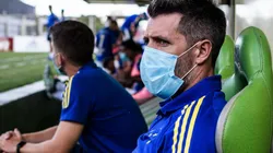 Foto: Gustavo Aleixo/Cruzeiro/Divulgação - Pezzolano: discursou no vestiário antes da estreia na temporada