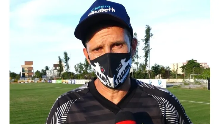 Reprodução / TV Belo - Gerson Gusmão, técnico do Botafogo-PB