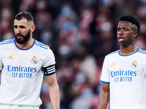 Vini Jr. e Benzema tem mais gols que o Barça na temporada atual