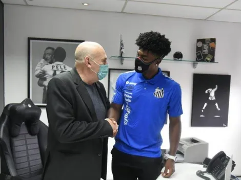 Eduardo Bauermann manda recado para torcida do Santos