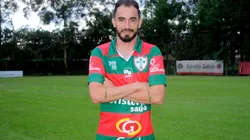 Eduardo Diniz é o novo reforço da Portuguesa (Foto: twitter oficial da Portuguesa)