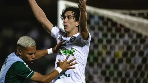 Foto: Diogo Reis/AGIF - Nicolas chegou do Paysandu e foi fundamental ao Goiás para o acesso à Série A