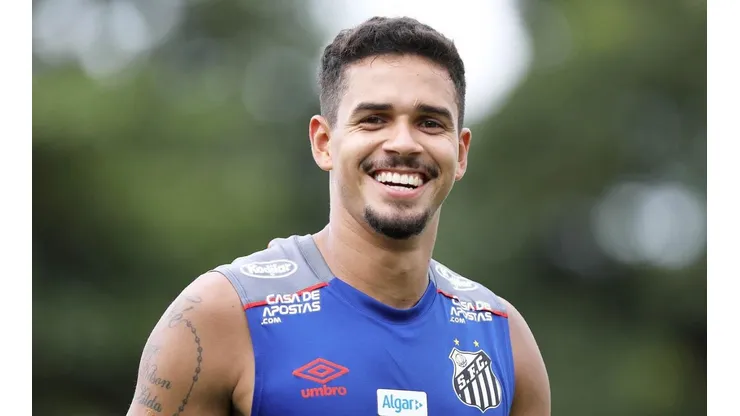 Foto: Pedro Ernesto Guerra Azevedo/Santos FC - Veríssimo jogou muita bola no Peixe
