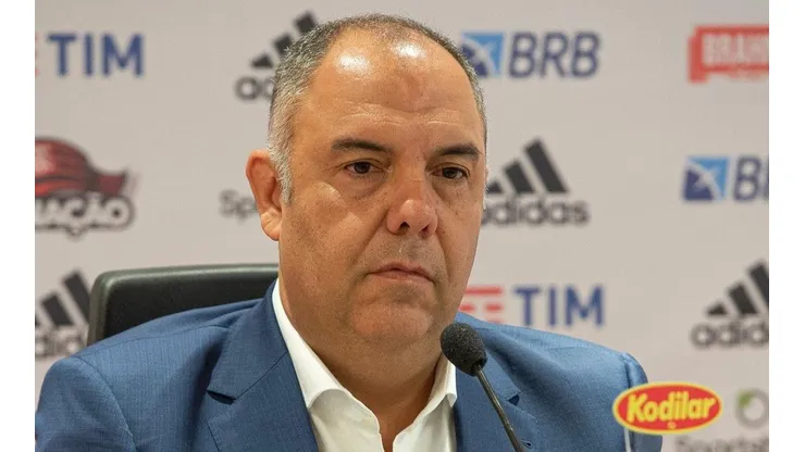Foto: Alexandre Vidal / Flamengo - Braz é o vice-presidente de futebol do Fla