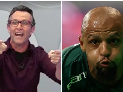 Como é que é? Cotovelada em Raphinha irrita Neto e apresentador pede Felipe Melo na seleção. Saiba mais
