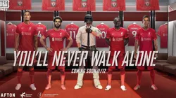 Liverpool faz parceria com PUBG Mobile