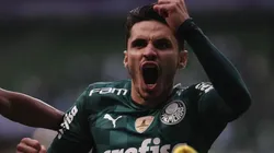 Raphael Veiga, do Palmeiras (Foto: Ettore Chierenguini/AGIF)