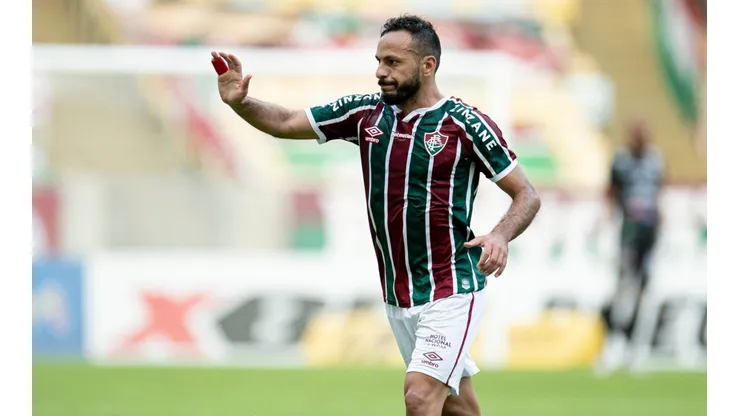 Yago Felipe vai completar 100 jogos com a camisa do Fluminense (Foto: Jorge Rodrigues/AGIF)