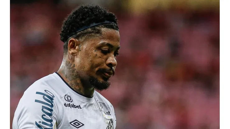 Marinho durante partida contra o Sport (Paulo Paiva/AGIF)