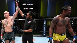 Anthony Smith faturou o combate no primeiro round por estrangulamento | Crédito: Getty Images