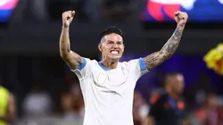 James Rodríguez comemorando na Copa América 2024 (Foto: Tim Nwachukwu/Getty Images)