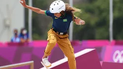 Rayssa Leal é a campeã da primeira etapa da Liga Mundial de Skate Street (Foto: Getty Images)