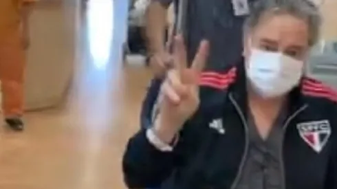 Presidente do São Paulo, Julio Casares, recebe alta de hospital após ficar internado com Covid-19. (Foto: Reprodução)