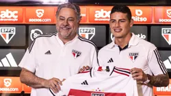 Meio-campista durante apresentação na equipe