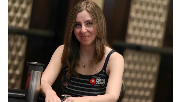 Maria Konnikova em ação no PCA/PSPC 2019 (Foto: Carlos Monti/Divulgação PokerStars)
