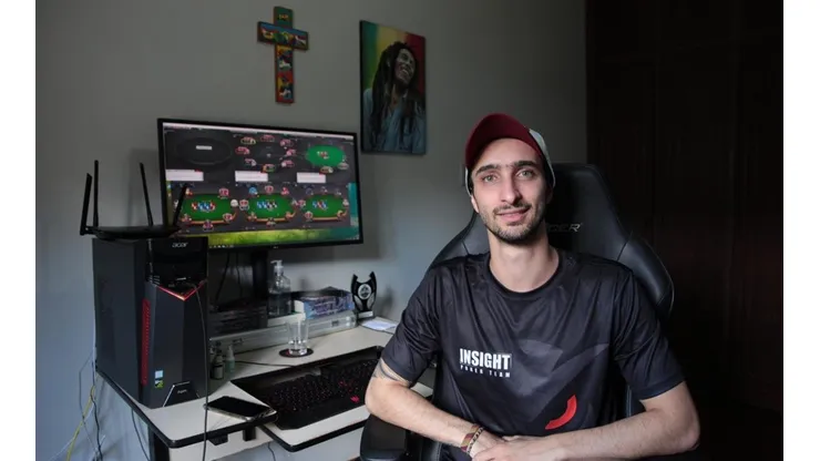 Lucio Lima, do Insight Poker Team é o dono do 14º bracelete do Brasil na WSOP (Foto: Reprodução Instagram)