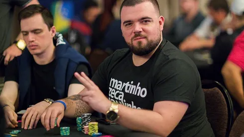 Pedro Padilha em ação no BSOP Iguazu (Foto: Carlos Monti/Divulgação BSOP)