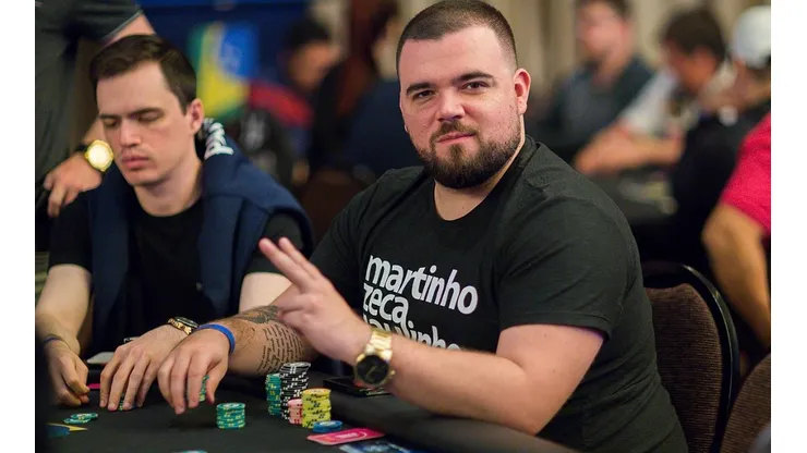 Pedro Padilha em ação no BSOP Iguazu (Foto: Carlos Monti/Divulgação BSOP)