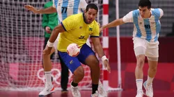 Brasil vence a Argentina e conquista primeira vitória no handebol (Foto: Getty Images)