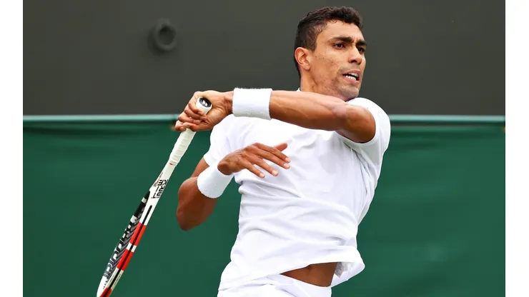 Thiago Monteira poderá enfrentar Novak Djokovic se passar da primeira fase (Foto: Getty Images)