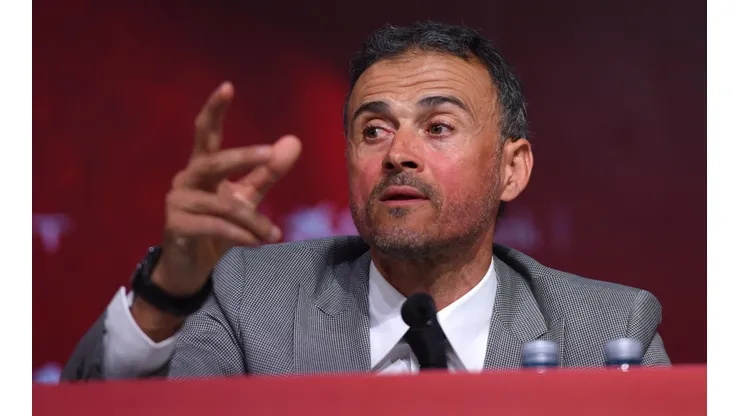 Luis Enrique, treinador da Espanha (Foto: Getty Images)