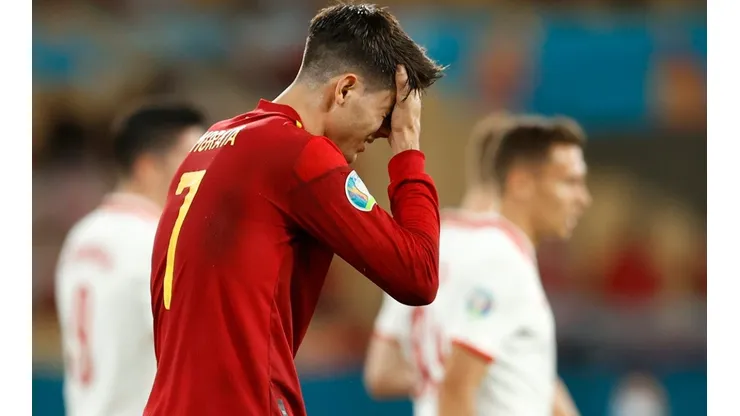 Álvaro Morata relatou ameaças de torcedores por desempenho na Eurocopa