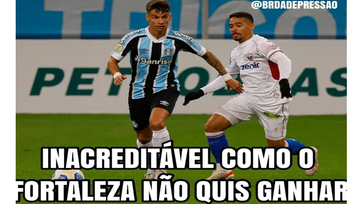 Veja os memes de Grêmio x Fortaleza